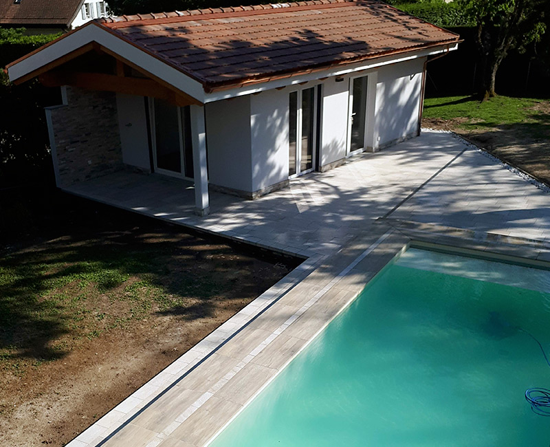Rénovation d'extérieurs et de piscines Genève, Lausanne, Fribourg | Constructions Domus