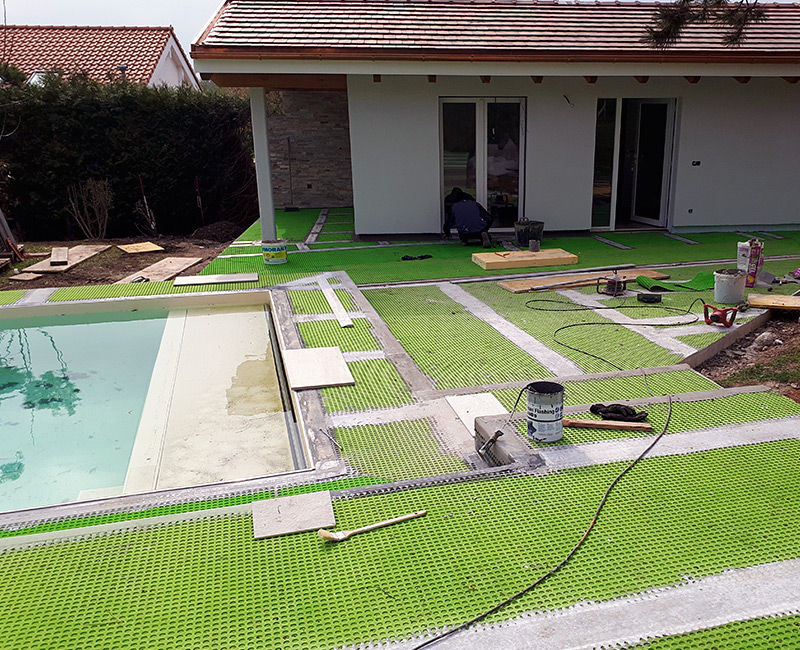 Rénovation d'extérieurs et de piscines Genève, Lausanne, Fribourg | Constructions Domus