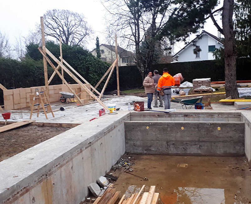 Rénovation d'extérieurs et de piscines Genève, Lausanne, Fribourg | Constructions Domus